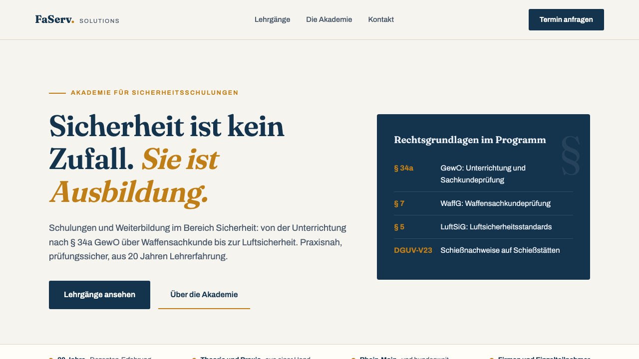 Variante 1 – Die Akademie